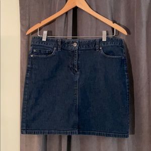Ann Taylor Denim Skirt size 6